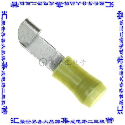 35762 接插件连接器CONN KNIFE TERM 10-12 AWG YELLOW