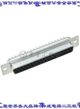 L77SDC37SC309 连接器37POS插座母插口2排D-Sub自由悬挂