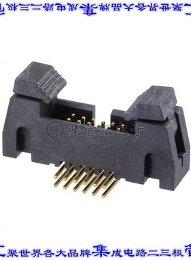 20021612-00012T4LF 针座连接器12POS接头2排1.27mm公形插针通孔