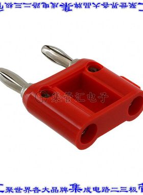 BU-PMDP-S-2 接插件连接器CONN DBL BANANA PLG SLDRLESS RED