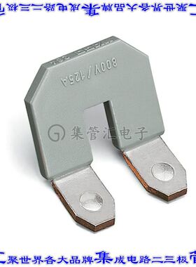 284-412 端子块跳线2POS接线板交叉扁平引脚成角度