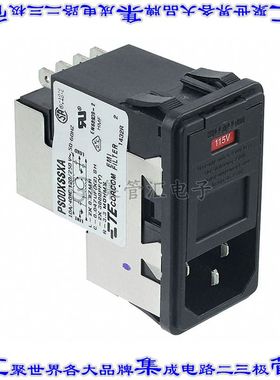 PS00XSSXA 电源接入连接器3POS插座公插片模块IEC320-C14面板安装