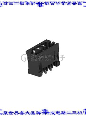 2336494-3 针座连接器3POS接头5mm公形插针通孔直针锡