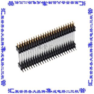 100 连接器50POS针座间隔柱2排1.27mm表面贴装 575
