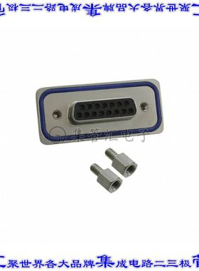 15-000783 连接器15POS插座母插口2排D-Sub板边缘