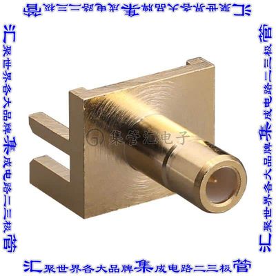 CONSMB003.062-G 同轴连接器SMB插孔公引脚焊接50欧姆板边缘