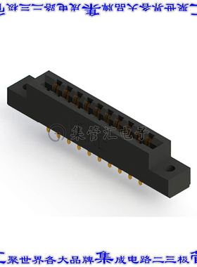 355-020-521-202 卡边缘连接器20POS母头2排3.96mm黑色镀金