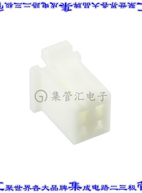 MDF6-4DS-3.5C 矩形连接器外壳4POS插座2排3.5mm母形插口白色自由