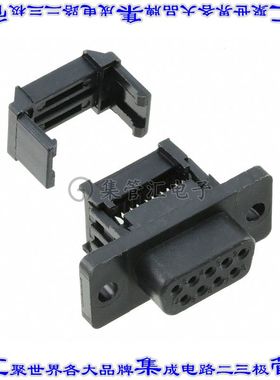 A-DFF 09 LPIII/FP 连接器9POS插座母插口2排D-Sub自由悬挂