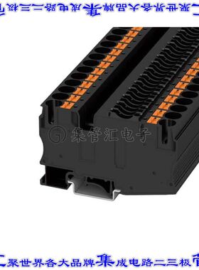 1088501 端子块连接器2POS断连10.2mm黑色6-20AWG