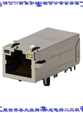 5-2337992-5 接插件连接器CONN JACK 1PORT 1G BASE-T PCB