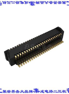 10156001-051100LF 板对板连接器50POS插头中央触点带2排0.5mm表