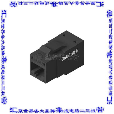 RV5IJ2UBK-S1 接插件连接器INDUS REVCONN CAT5E JACK BLACK