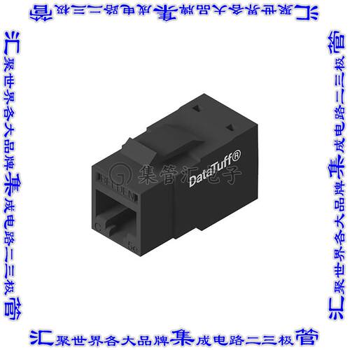 RV5IJ2UBK-S1 接插件连接器INDUS REVCONN CAT5E JACK BLACK
