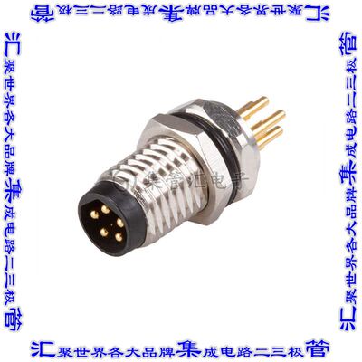 CDM801-03A-MP-F810-67 圆形连接器3POS插头公引脚焊接镀金面板安