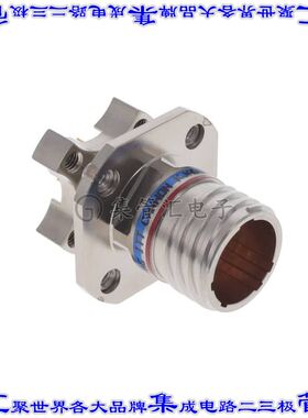 KJAD0T11F35PN115 圆形连接器13POS插座公形引脚焊接面板安装通孔