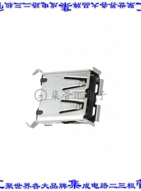 KUSBVX-AS1N-B30 连接器USB-A插座4POS USB 2.0通孔