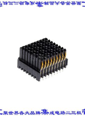 2102735-1 背板连接器72POS插座母插口9排1.8mm通孔黑色