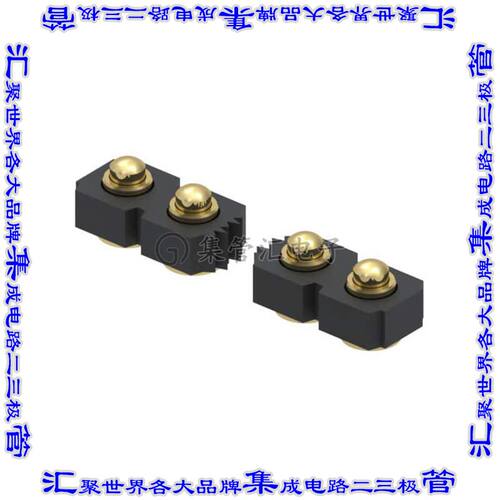 815-22-005-30-001101 弹簧式连接器5POS活塞型2.54mm表面贴装镀