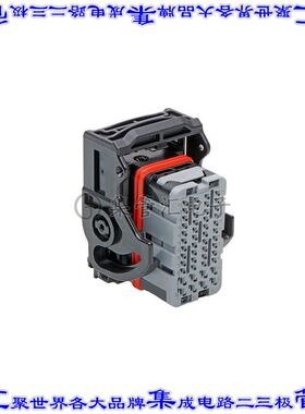 643201318 0643201318矩形连接器外壳48POS插座4排母形插口灰色自