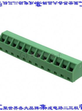 1869318 线对板连接器12POS接线端子5.08mm通孔55角度带板