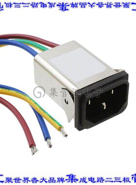 FN9222S1B-6-07 电源接入连接器3POS插座公型片状插脚IEC320-C14