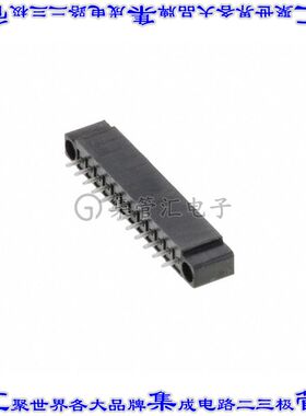 395051012 0395051012端子块连接器12POS接头公引脚带罩3.5mm黑色