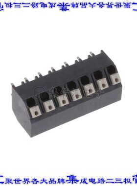 1884410000 线对板连接器7POS接线端子5mm通孔45角度带板