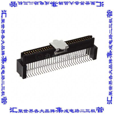 5146896-1 板对板连接器64POS插座外罩触点2排1mm表贴SMD镀金