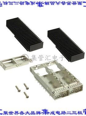 U98-C221-10C1 插拔式连接器外壳成组(1 x 2)CFP4通孔直角压配