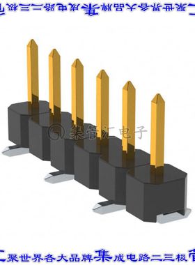 PM20206VBNN 针座连接器6POS接头2.54mm公形插针表贴SMD镀金