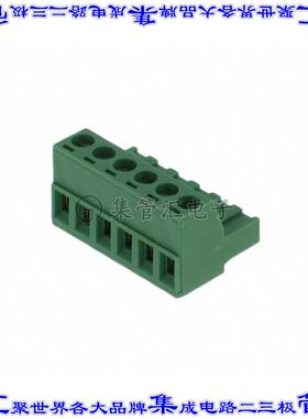 SH06-5,00 端子块连接器6POS插头母插口5mm绿色自由悬挂