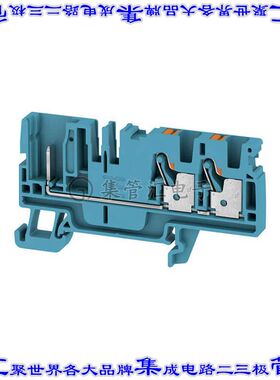 2540080000 端子块连接器3POS馈通式6.1mm蓝色10-26AWG