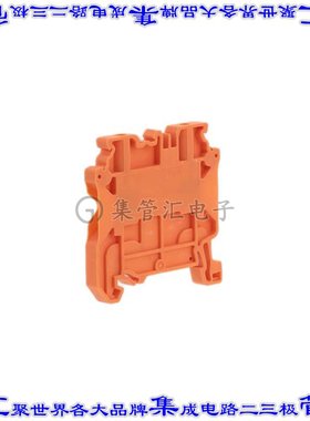 CY2.5/O 端子块连接器2POS馈通式5.0mm橙色12-24AWG