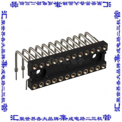 299-43-324-10-001000 连接器IC插座DIP 7.62mm插口24(2 x 12)位