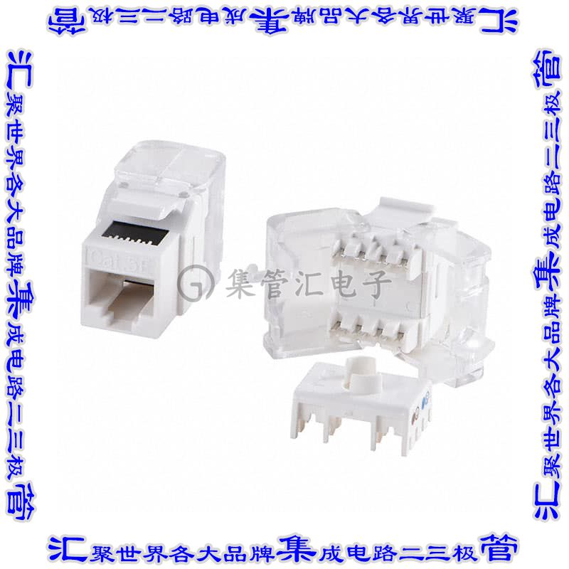 A-KEY-8-EG-GIB-WIW1 接插件连接器INSERT RJ45 JACK TO IDC CONN
