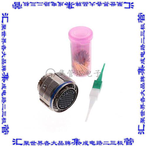 D38999/26FE35SN 圆形连接器55POS插头母插口压接镀金自由悬挂