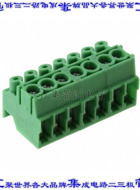1984361 端子块连接器7POS无罩接头的插头3.5mm绿色自由悬挂