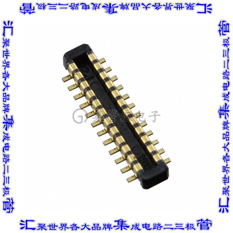 BM14B(0.8)-20DP-0.4V(53) 板对板连接器20POS接头外罩触点2排0.4