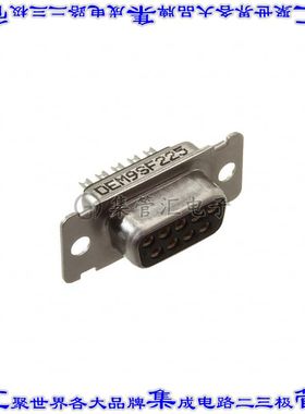 DEM9SF225 连接器9POS插座母插口2排D-Sub面板安装