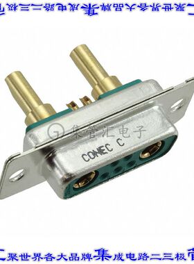 3007W2SCM42A10X 连接器7(5+2电源)插座母插口2排D-Sub组合式自由