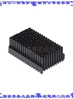 2302792-1 背板连接器144POS插座母插口9排1.8mm通孔黑色