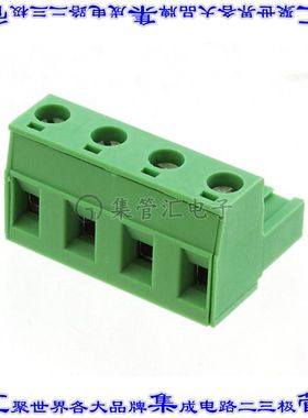 1766903 端子块连接器4POS插头母插口7.5mm绿色自由悬挂
