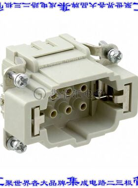 9332062602 09332062602连接器6+接地无触头嵌件公头压接