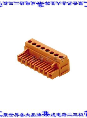 1356560000 端子块连接器7POS插头母插口5.08mm橙色自由悬挂