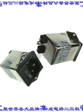 2-1609114-4 电源接入连接器3POS插座公插片模块IEC320-C14面板安