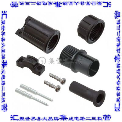 CXC3106A12S3P 圆形连接器2POS插头公引脚压接银自由悬挂