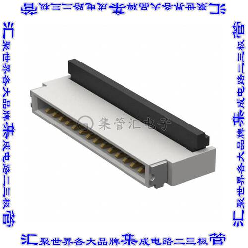 FFC2B28-14-G 连接器14POS FFC/FPC 0.5mm触头上和下表面贴装直角