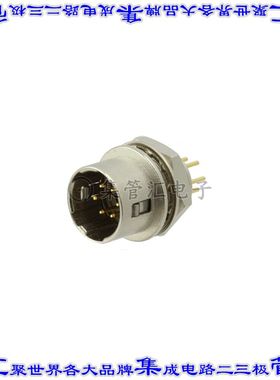 SD-PNN06-MMLRH-PX0-000 圆形连接器6POS插座公形引脚焊接镀金面