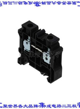 CY10/BL 端子块连接器2POS馈通式10.0mm黑色6-24AWG